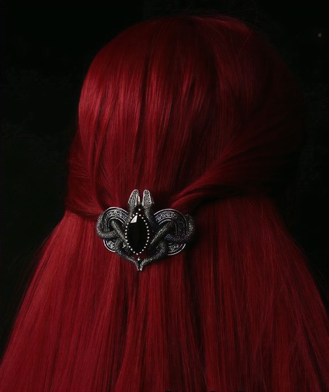 Snakes of Avalon Hair Clip