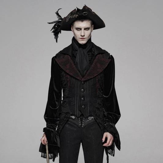 Change Our Way Gilet Zwart - Rood