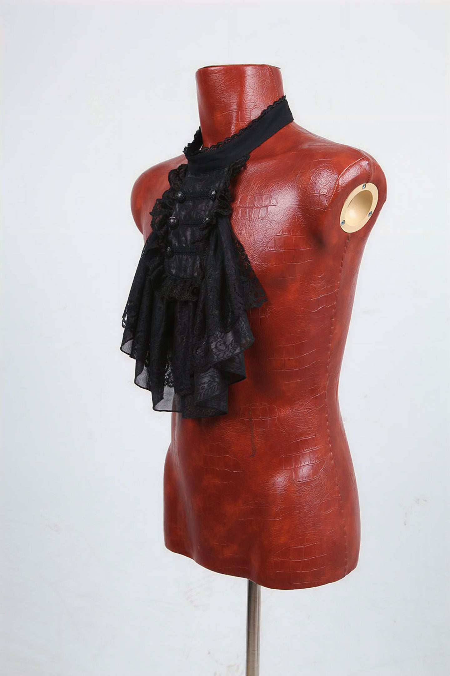 Palace Court Jabot Zwart