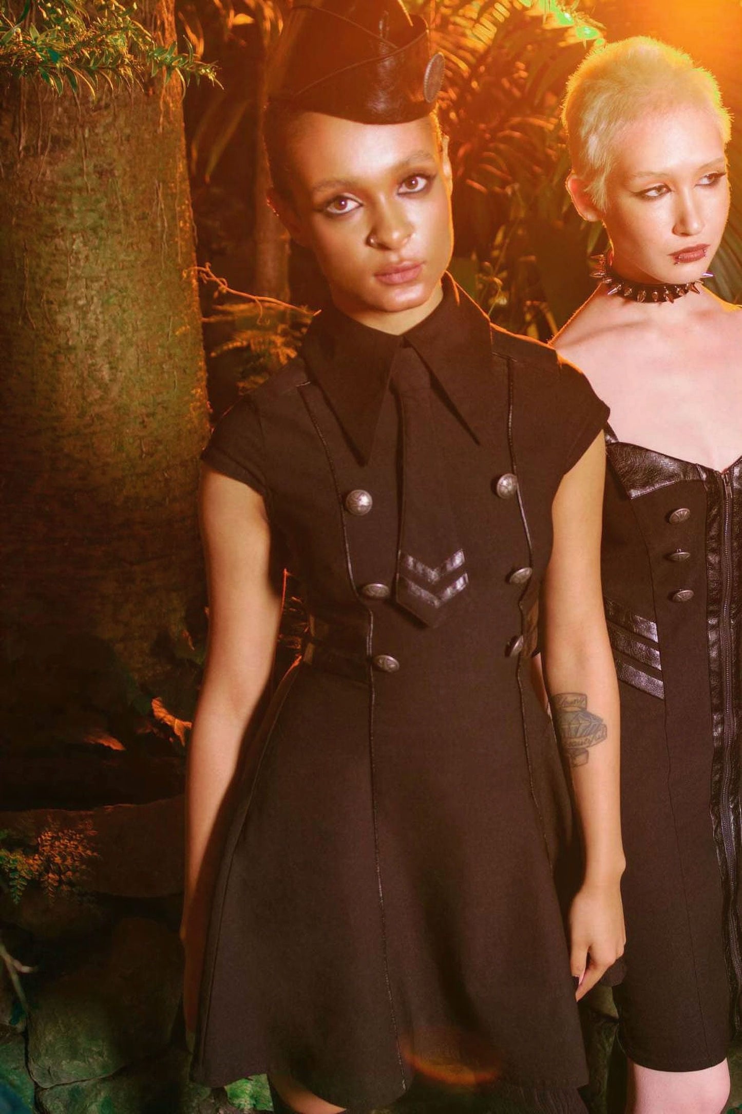 Killstar  Black-Ops Skater Dress Black