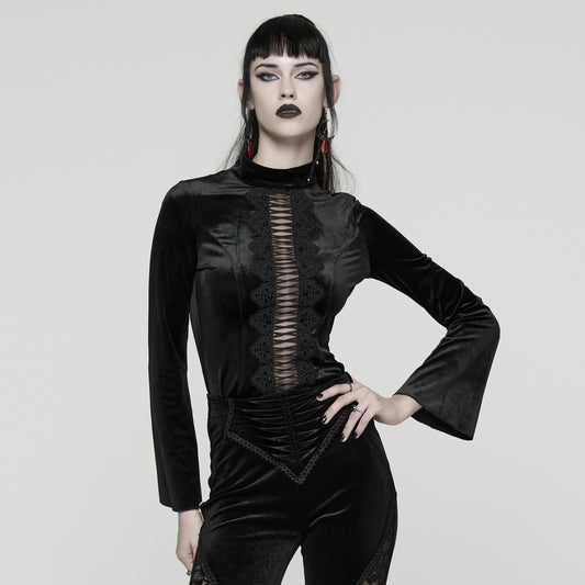 Punk Rave Graveyard Glam Top