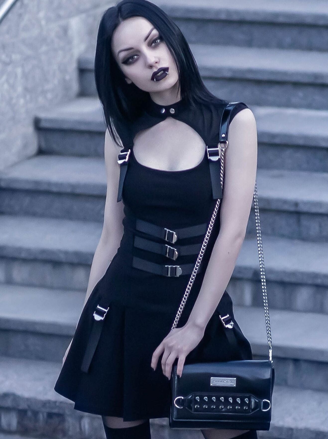 Killstar Amplified Skater Dress
