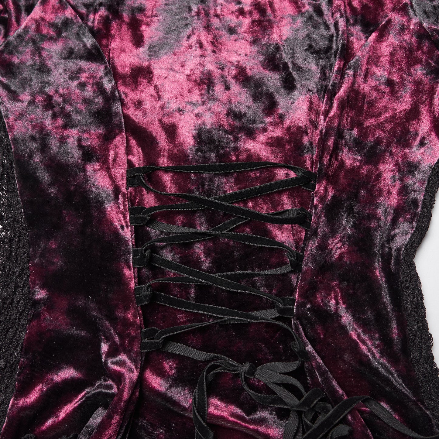 Broken Promise Top Rood - Zwart