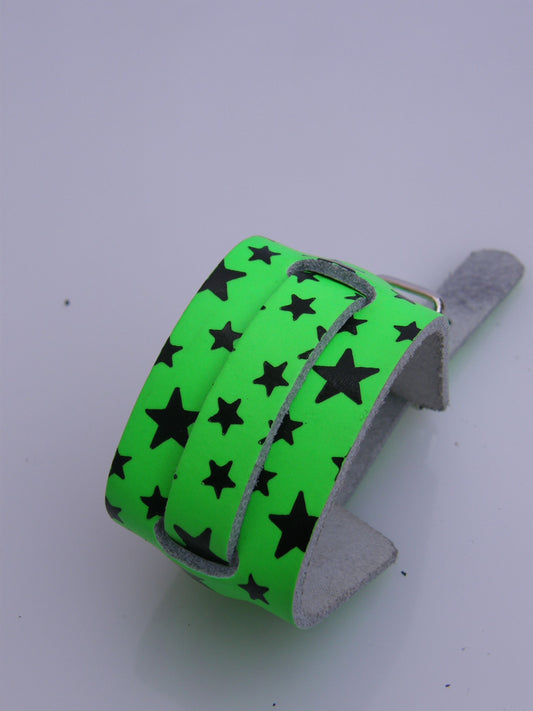 Polsband Watch Strap Multi Stars Print