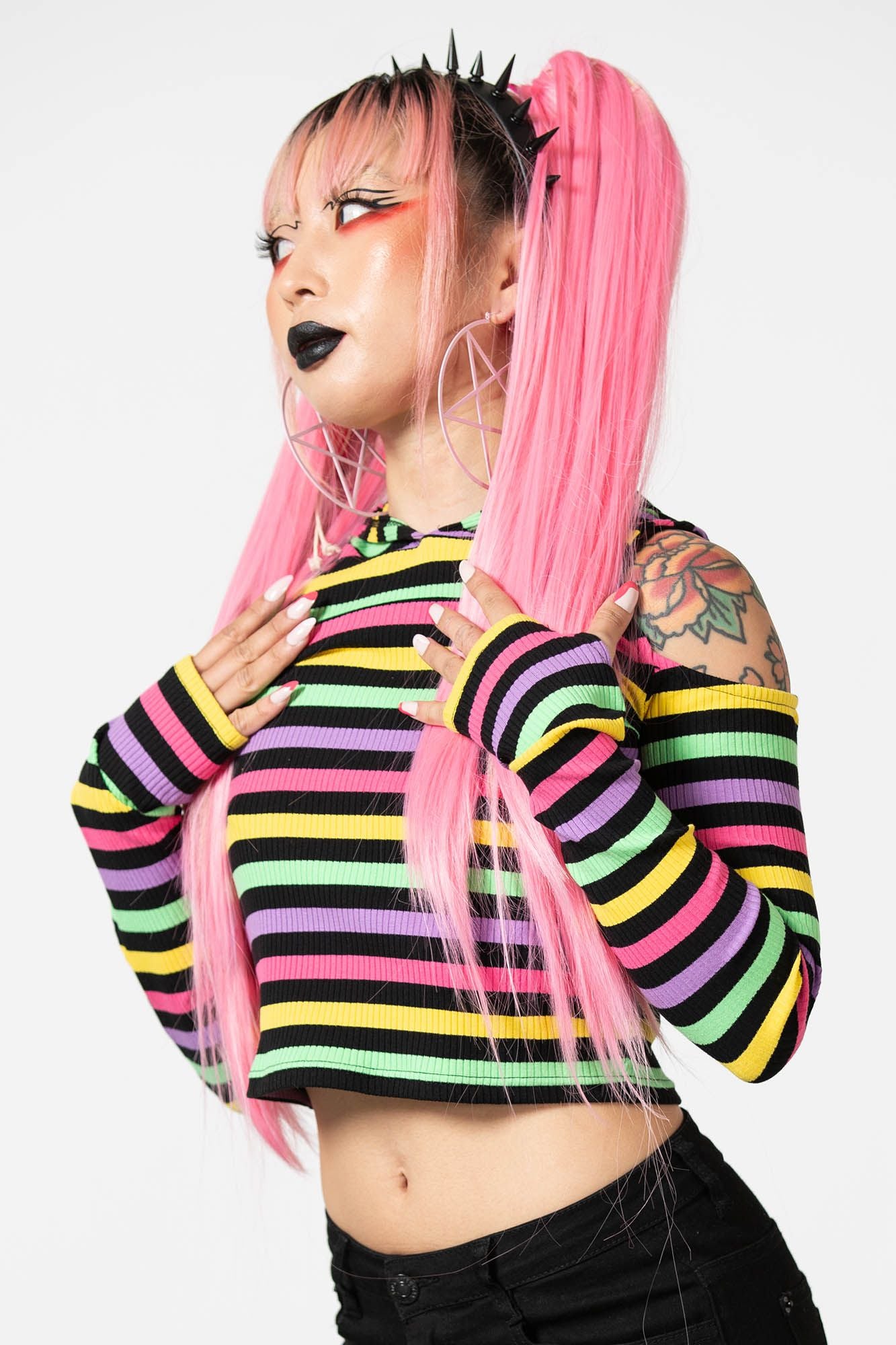 Killstar Dazzle Daze Hooded Top