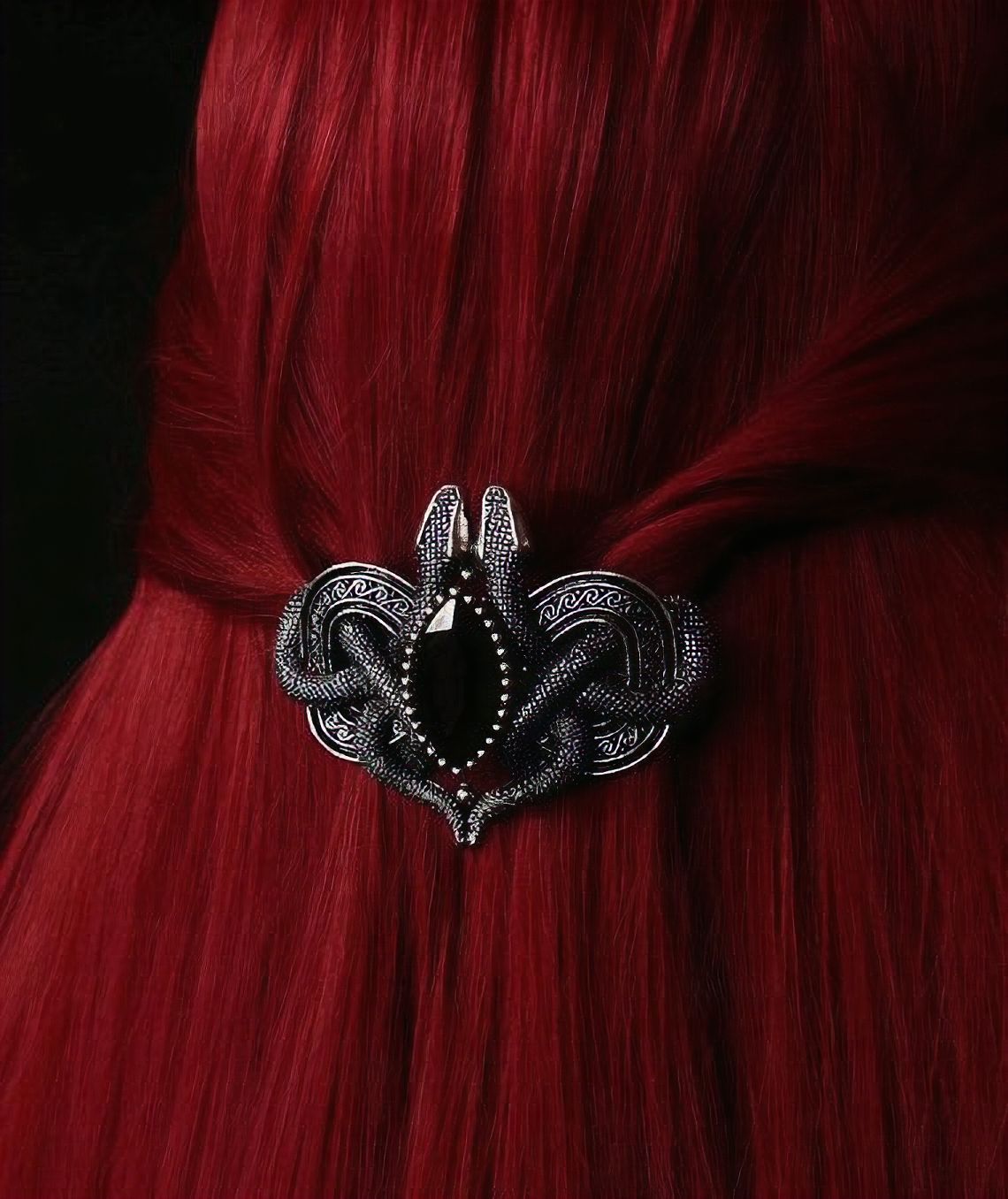 Snakes of Avalon Hair Clip