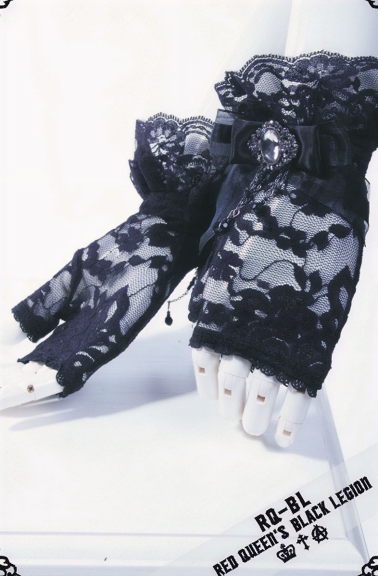 Handschoenen Rhinestones and Bows