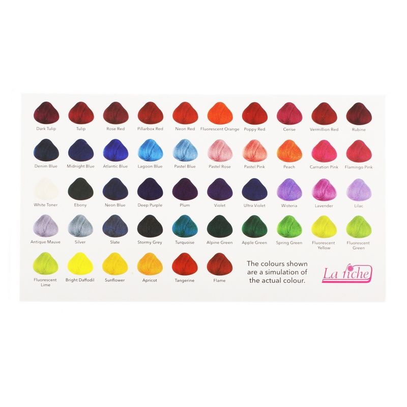 Fluorescent Lime Semi-Permanent Hair Colour