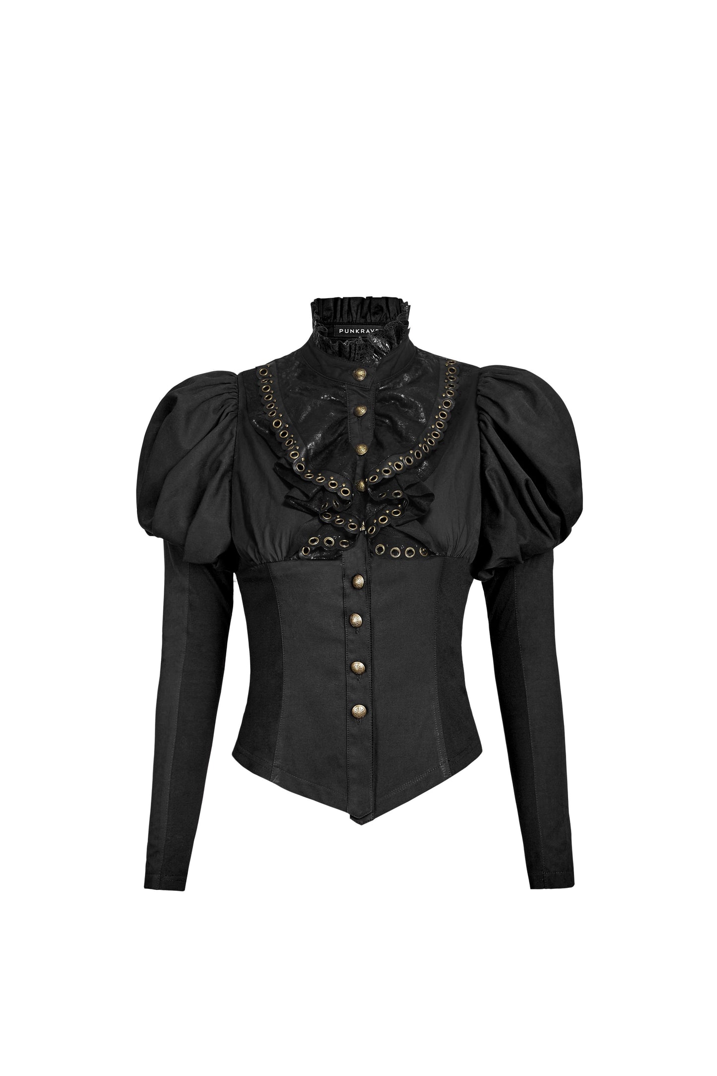 Punk Rave Celestial Shirt Zwart