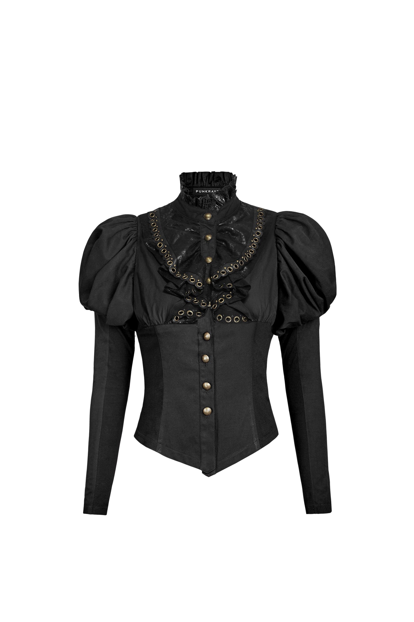 Punk Rave Celestial Shirt Zwart