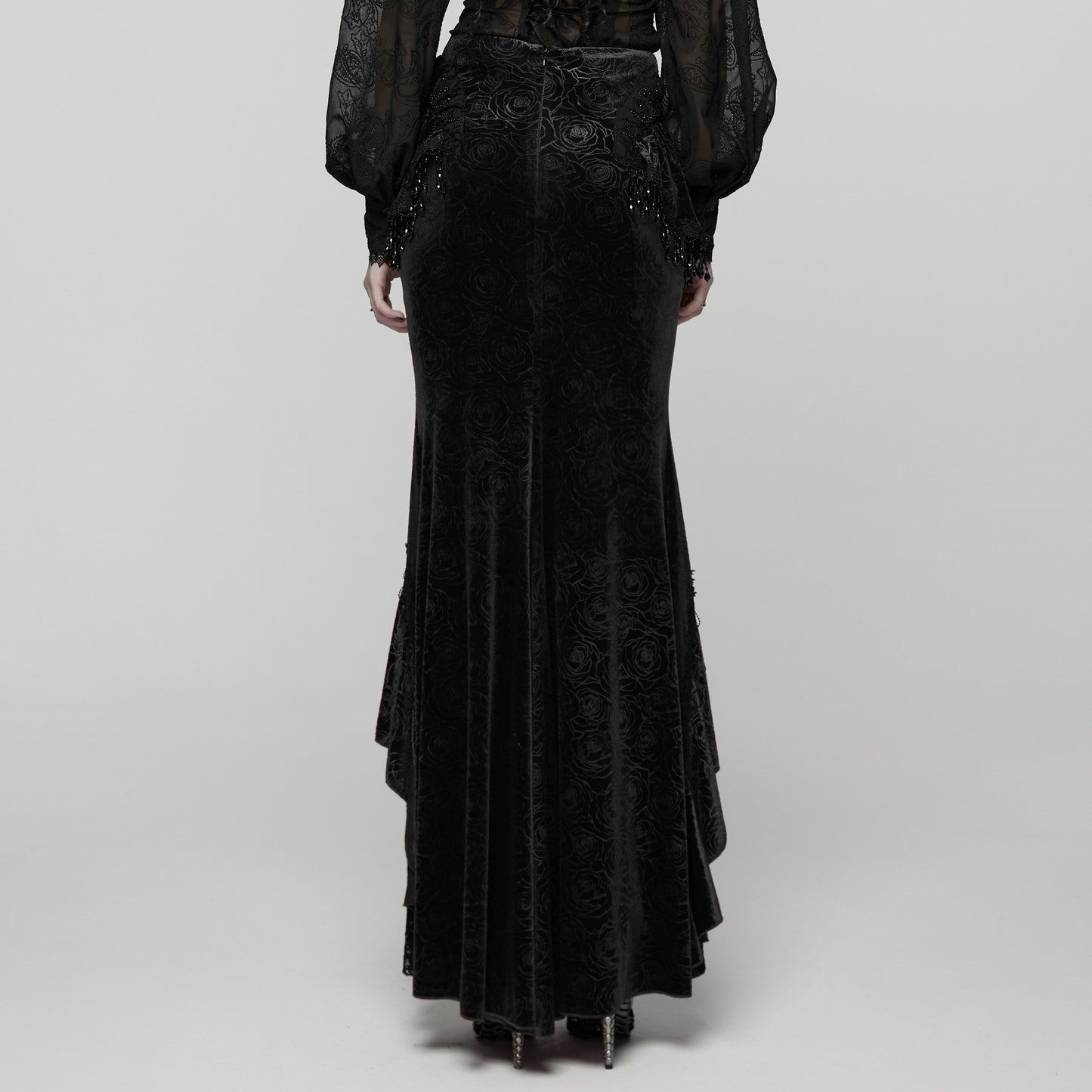 Empress Maxi Rok Zwart