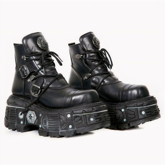 New Rock Enkellaarzen M.TANK007-S1
