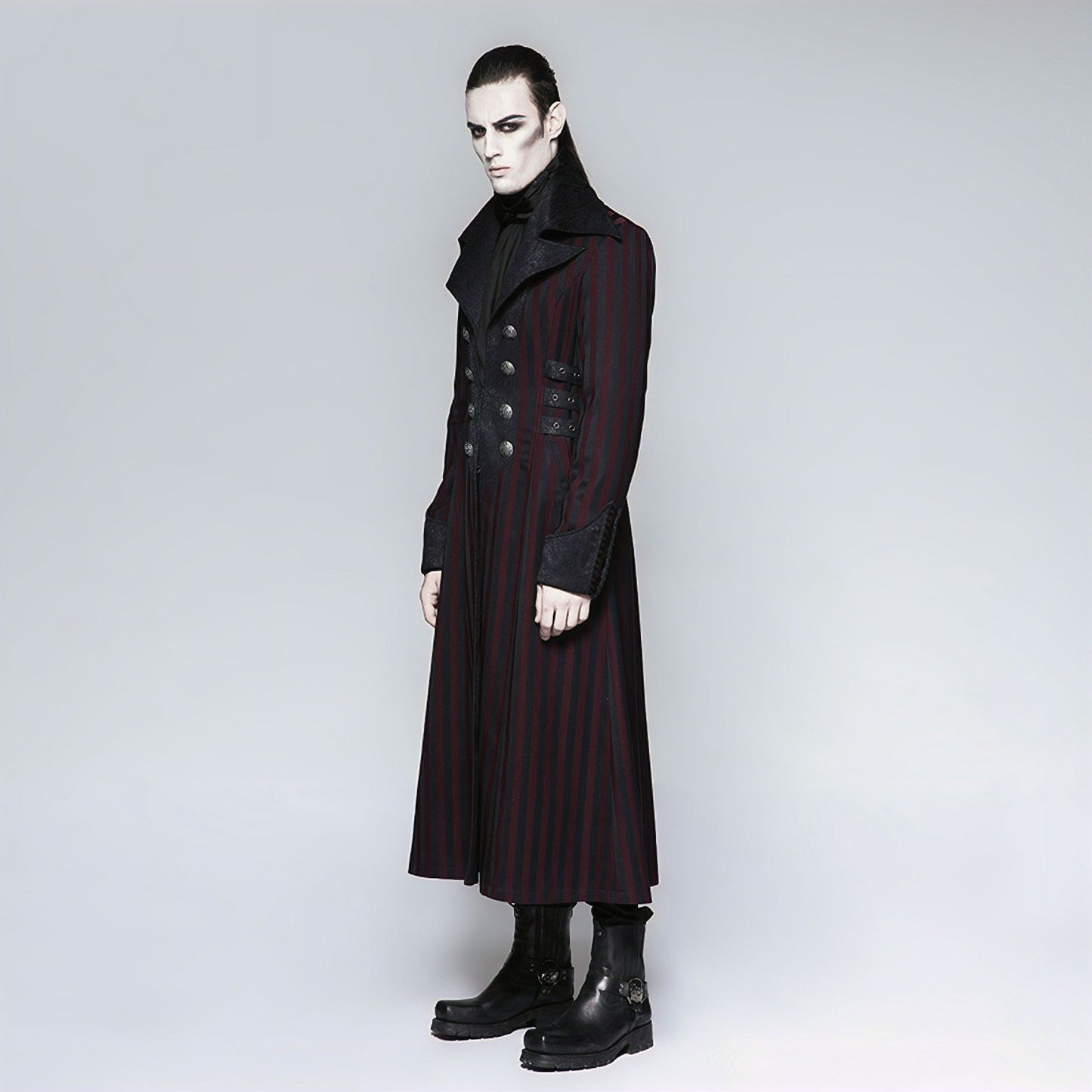 Chaser Coat Black/Burgundy