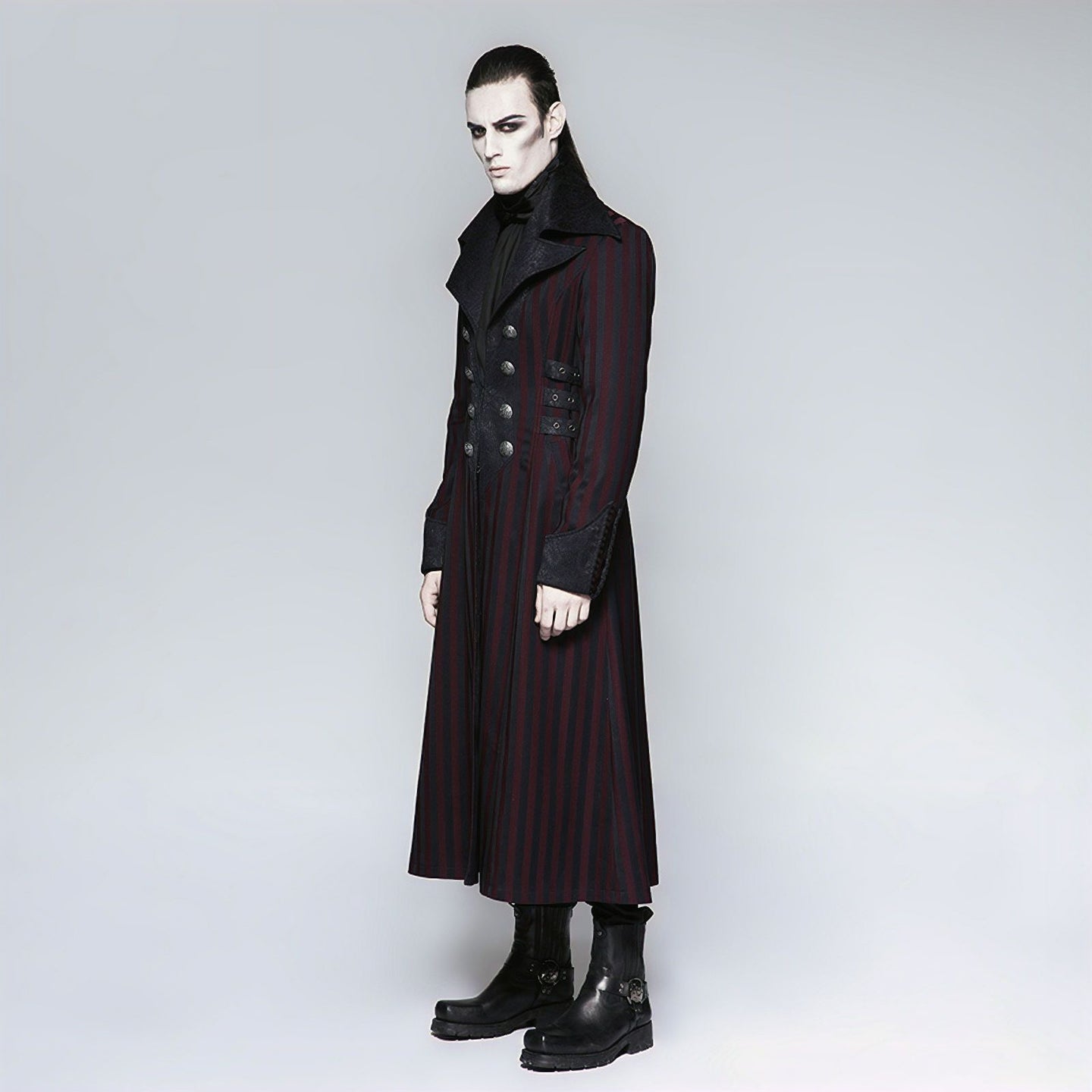 Chaser Coat Black/Burgundy