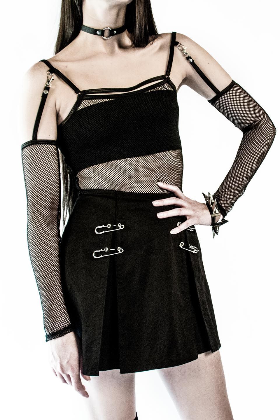 Lip Service Transformer Fishnet Top