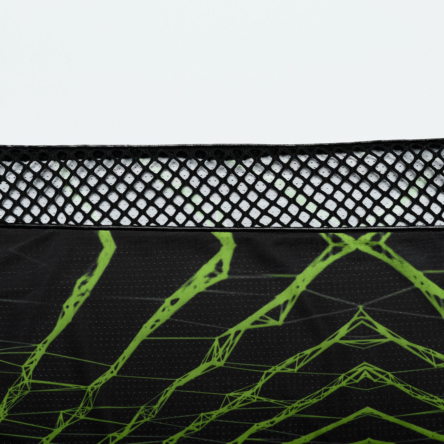 Running Out Top Zwart - Groen