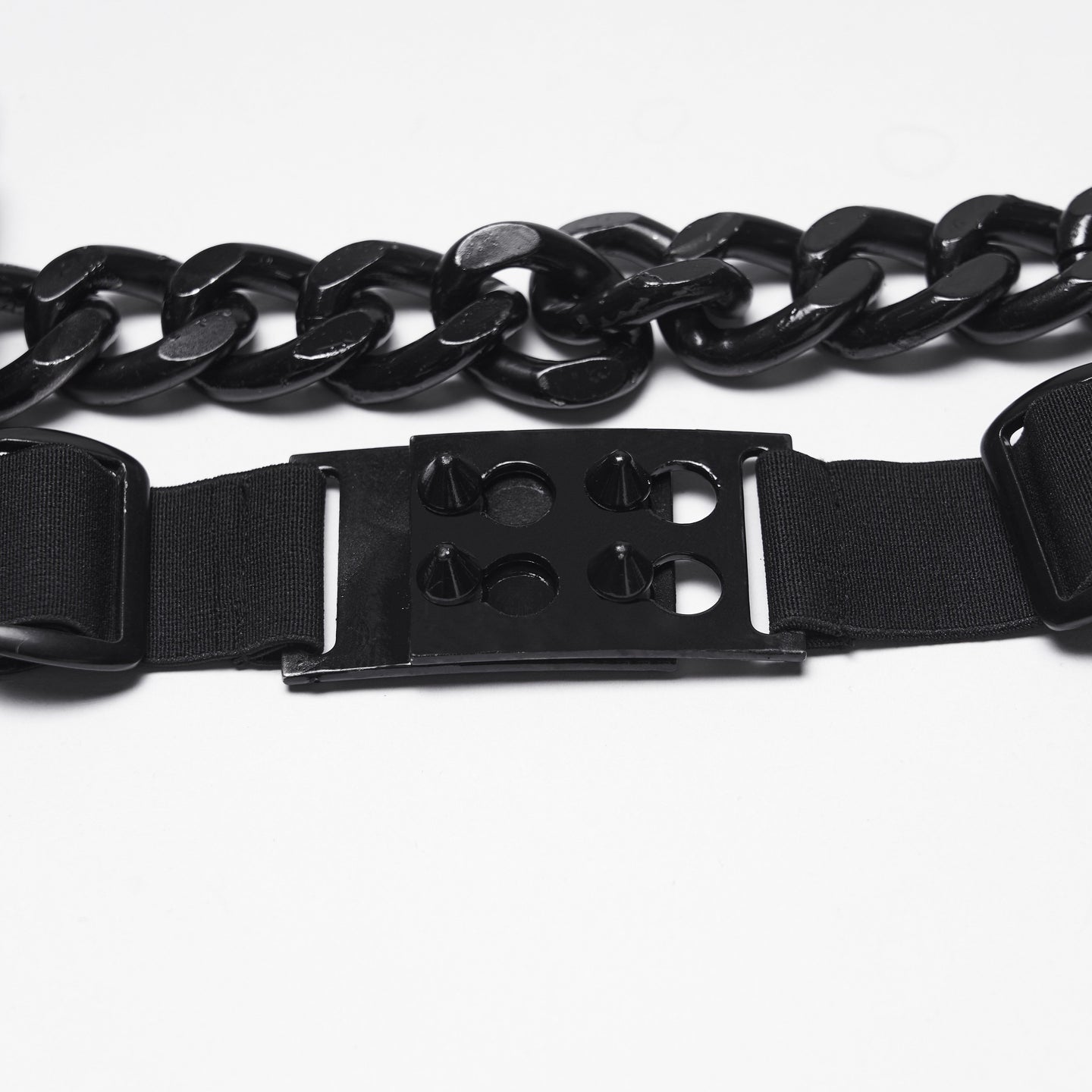 Punk Rave Claim Chain Harness Black
