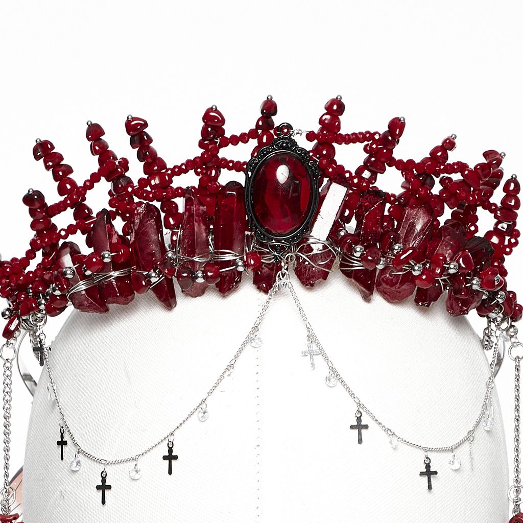Pixie Kroon Hoofdband Rood