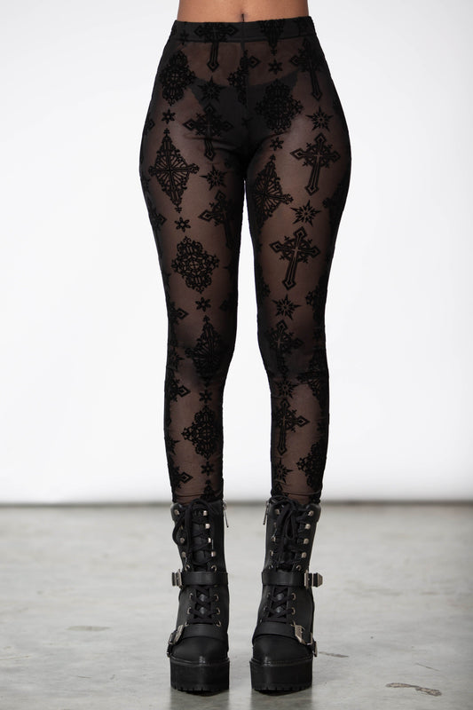 Killstar Tayana Mesh Legging