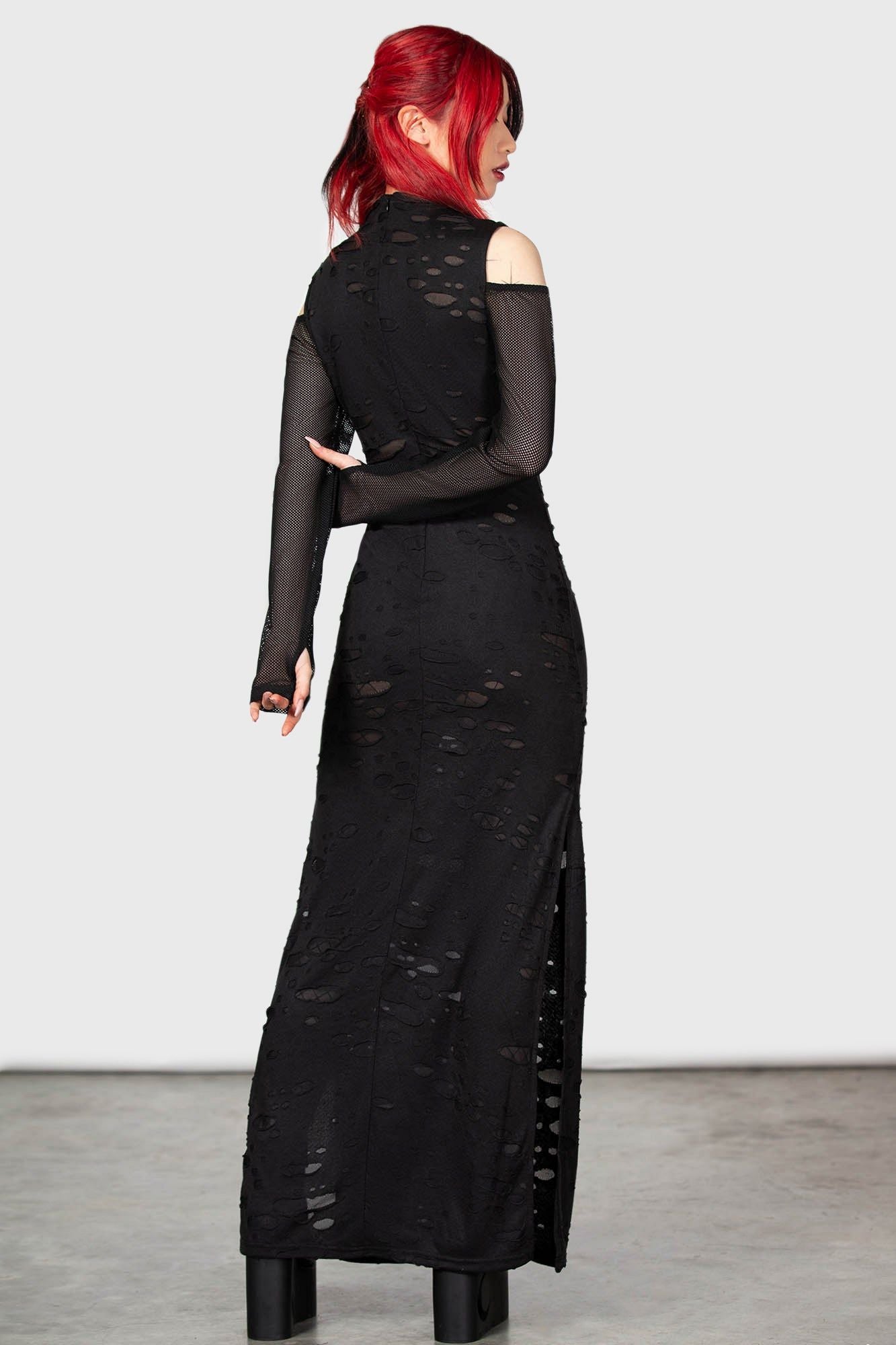 Biters Maxi Dress Black