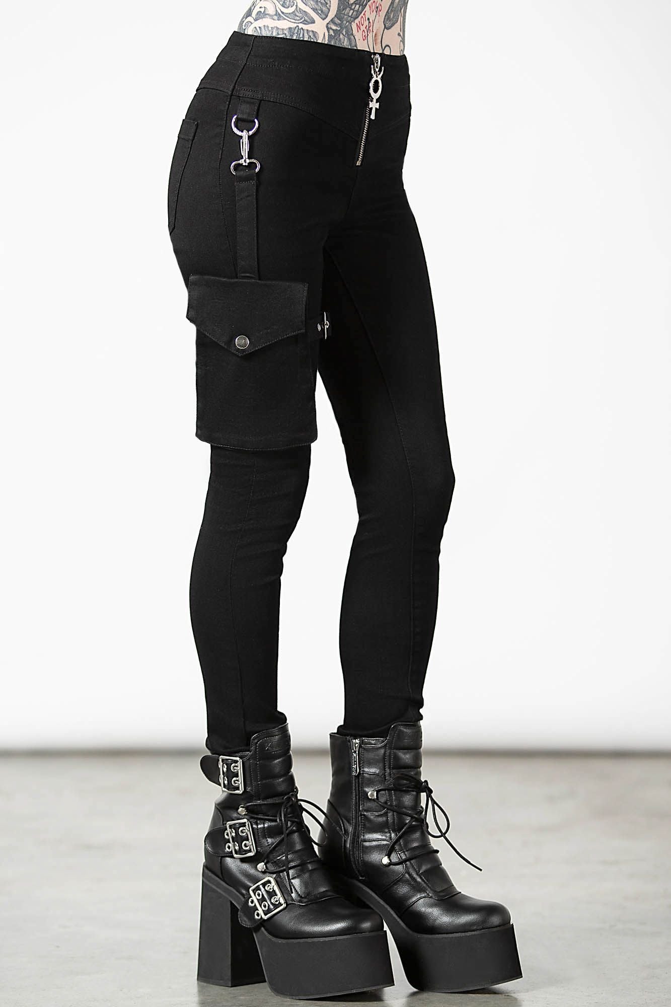 Killstar Zodiac Harness Jeans