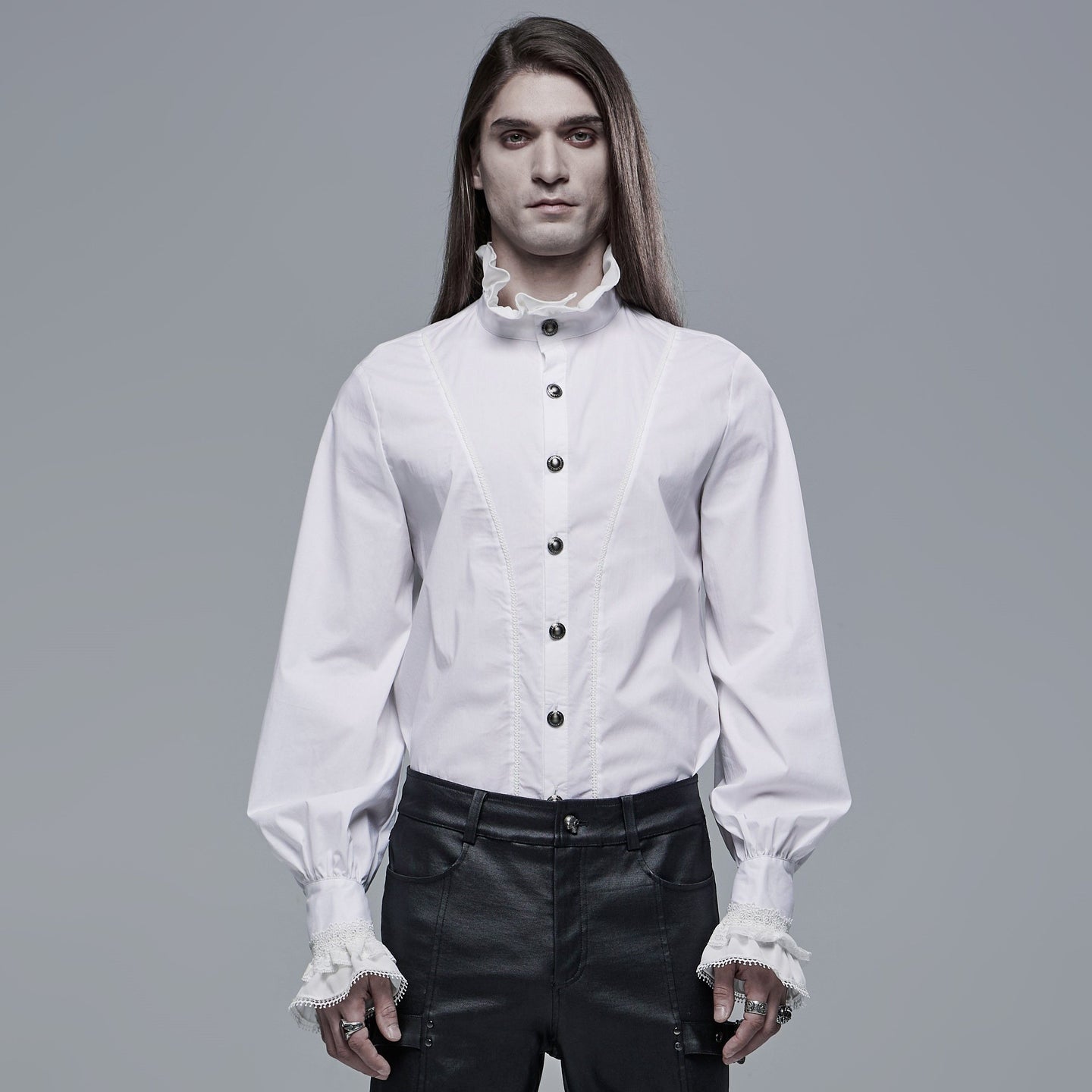 Punk Rave Martyr Shirt White
