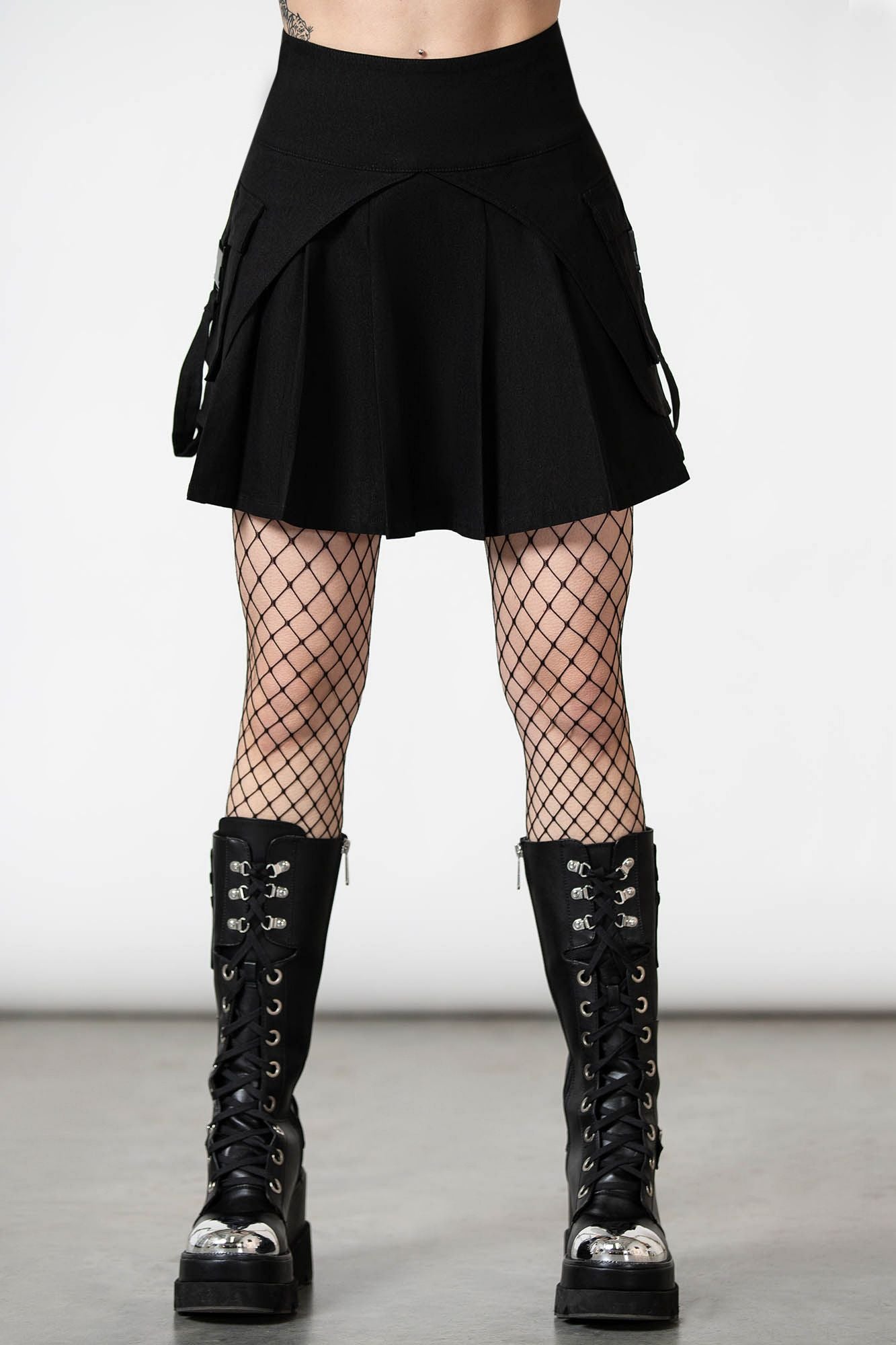 Killstar Vanya Pleated Minirok