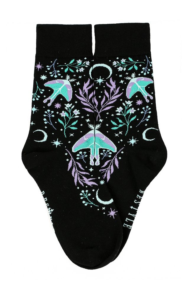 Moonglow Jacquard Sokken
