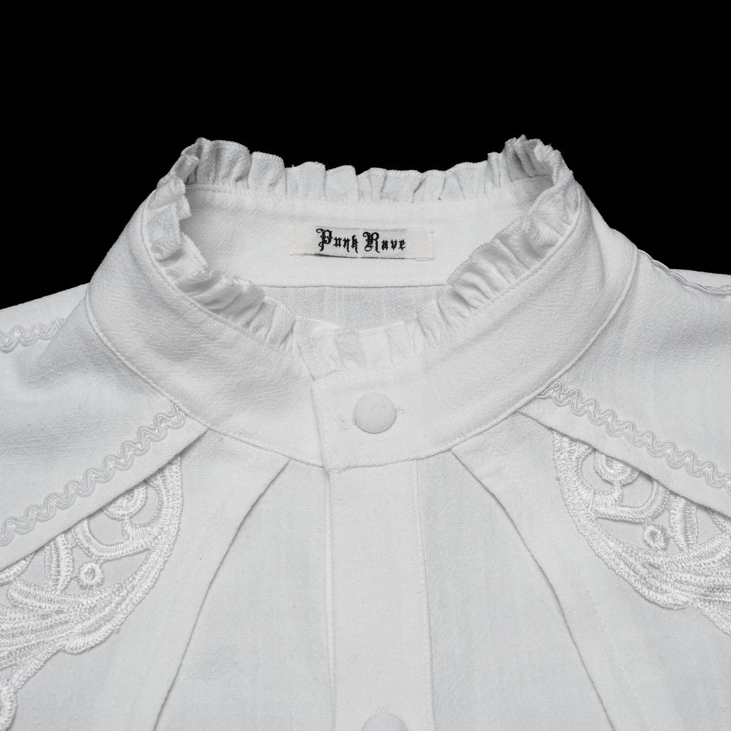 Punk Rave Goodbye Shirt Wit