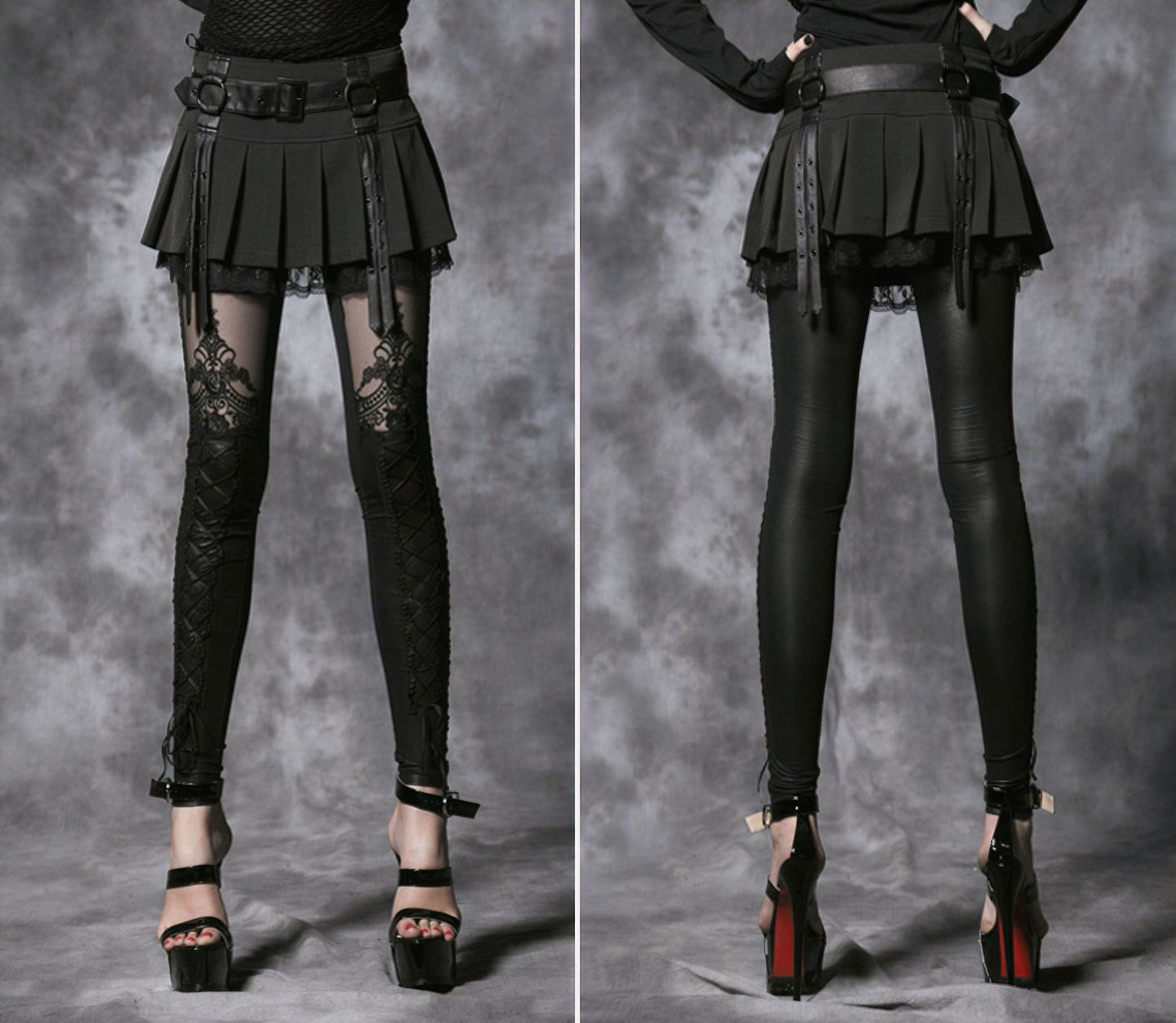 O-Ring Skirt Black