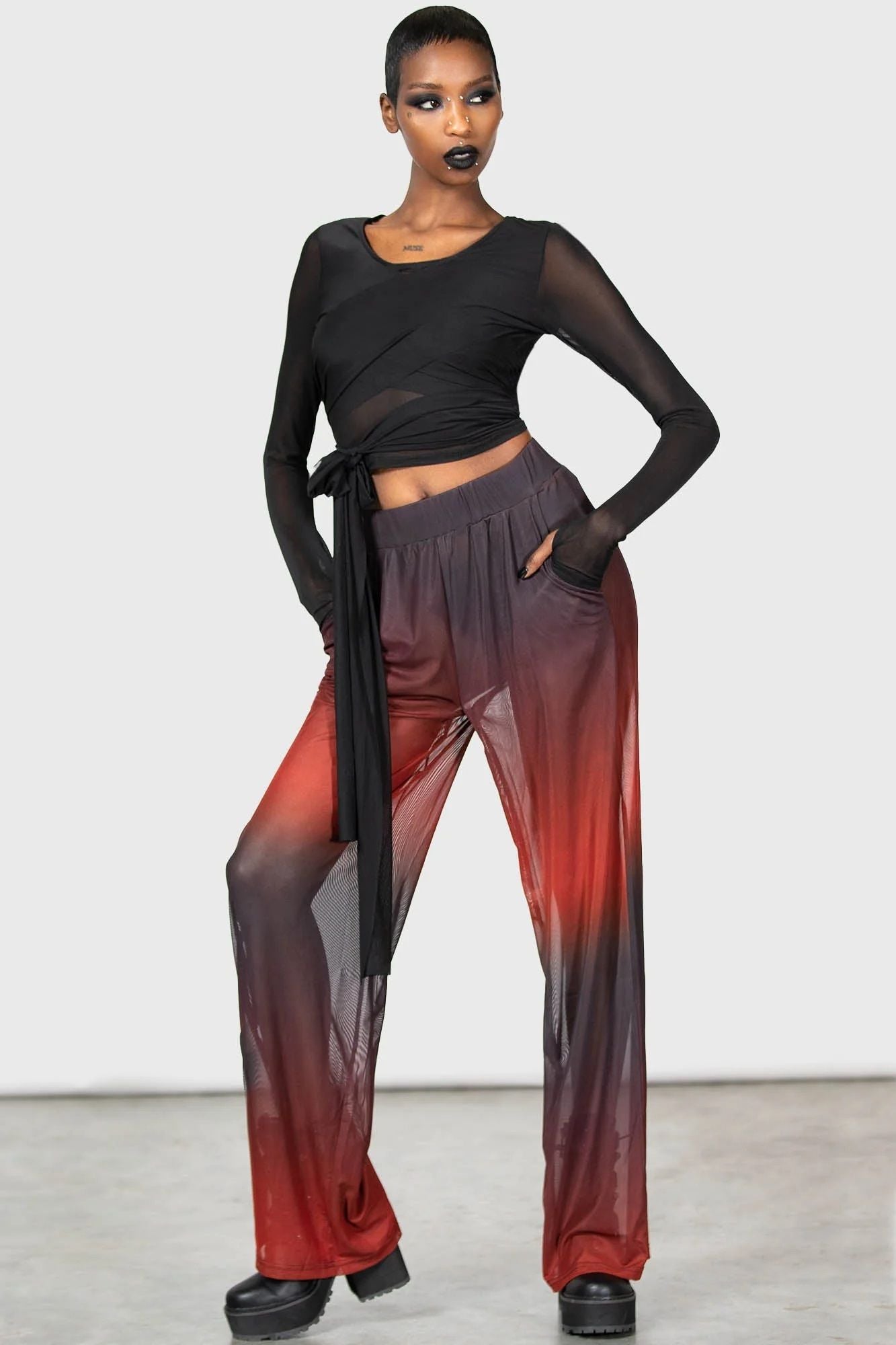 Killstar Sunset Wrap Top