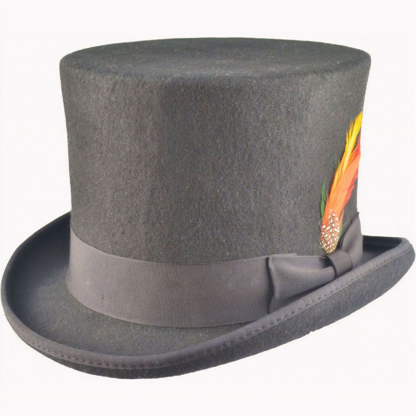 Topper Hat Wool Felt Black