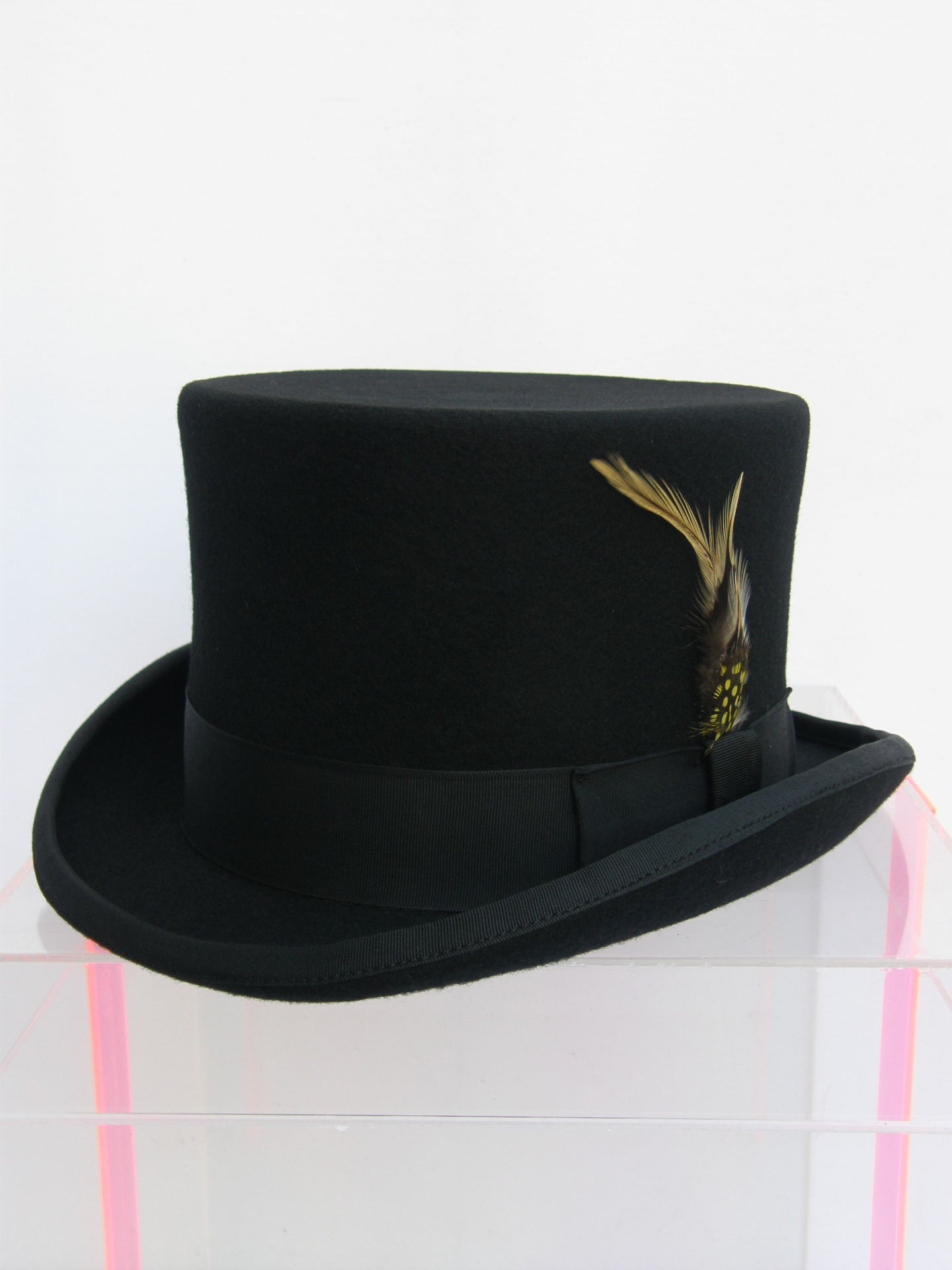 Topper Hat Wool Felt Black