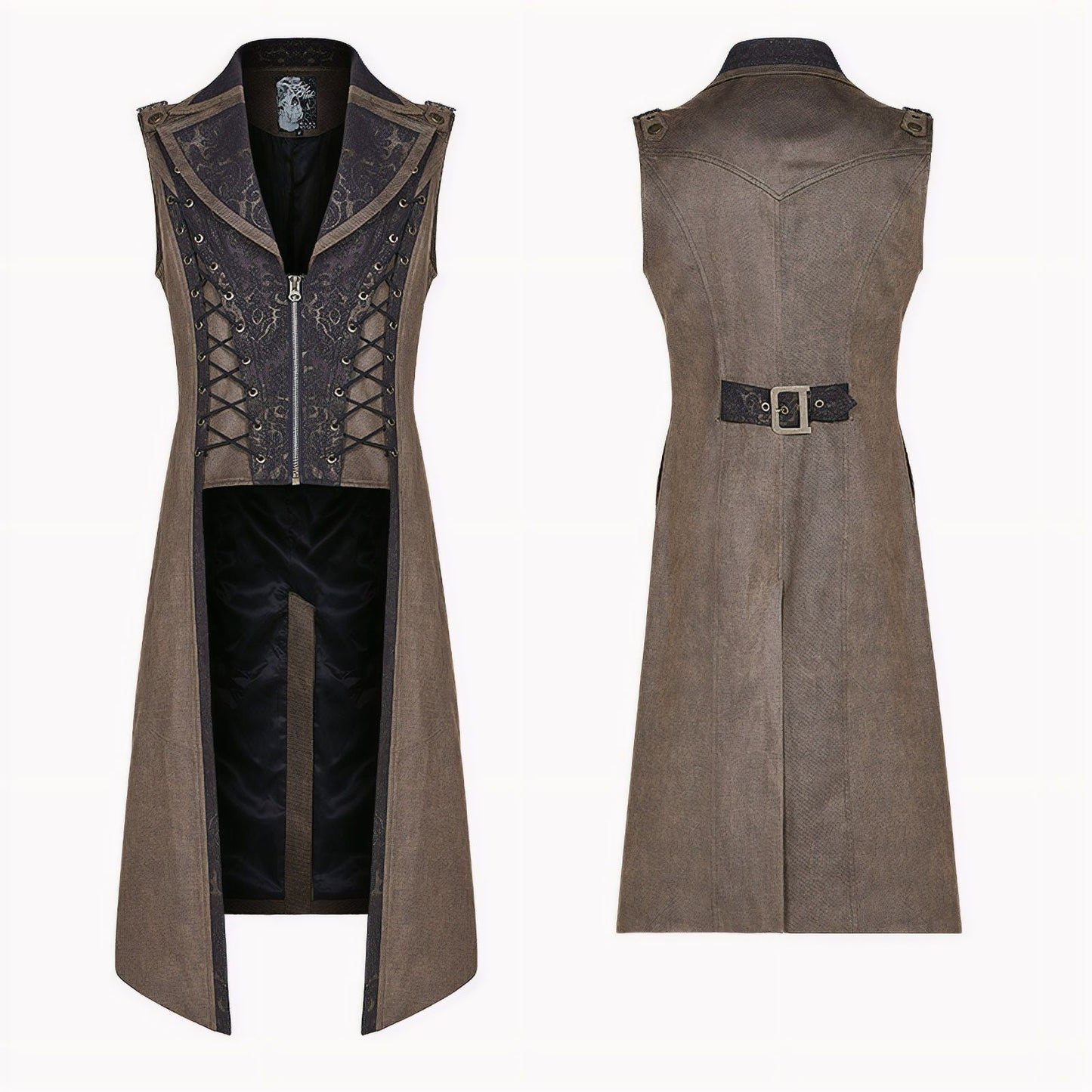 Stay Here Waistcoat Bruin