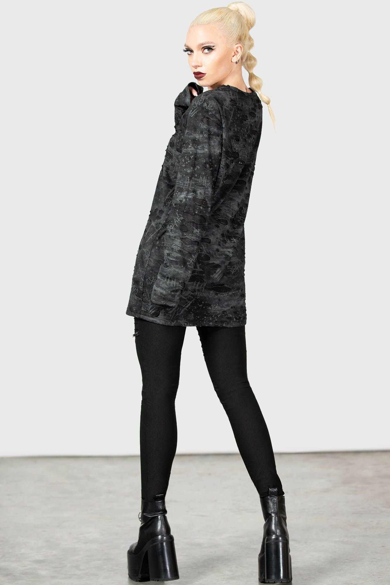 Killstar Andrazzi Long Sleeve Top