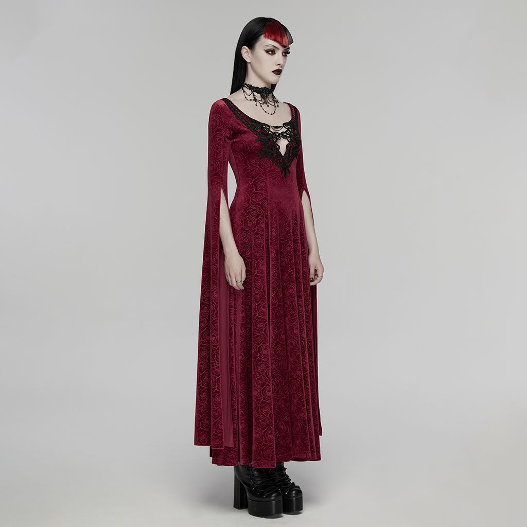 Empress Maxi Jurk Rood