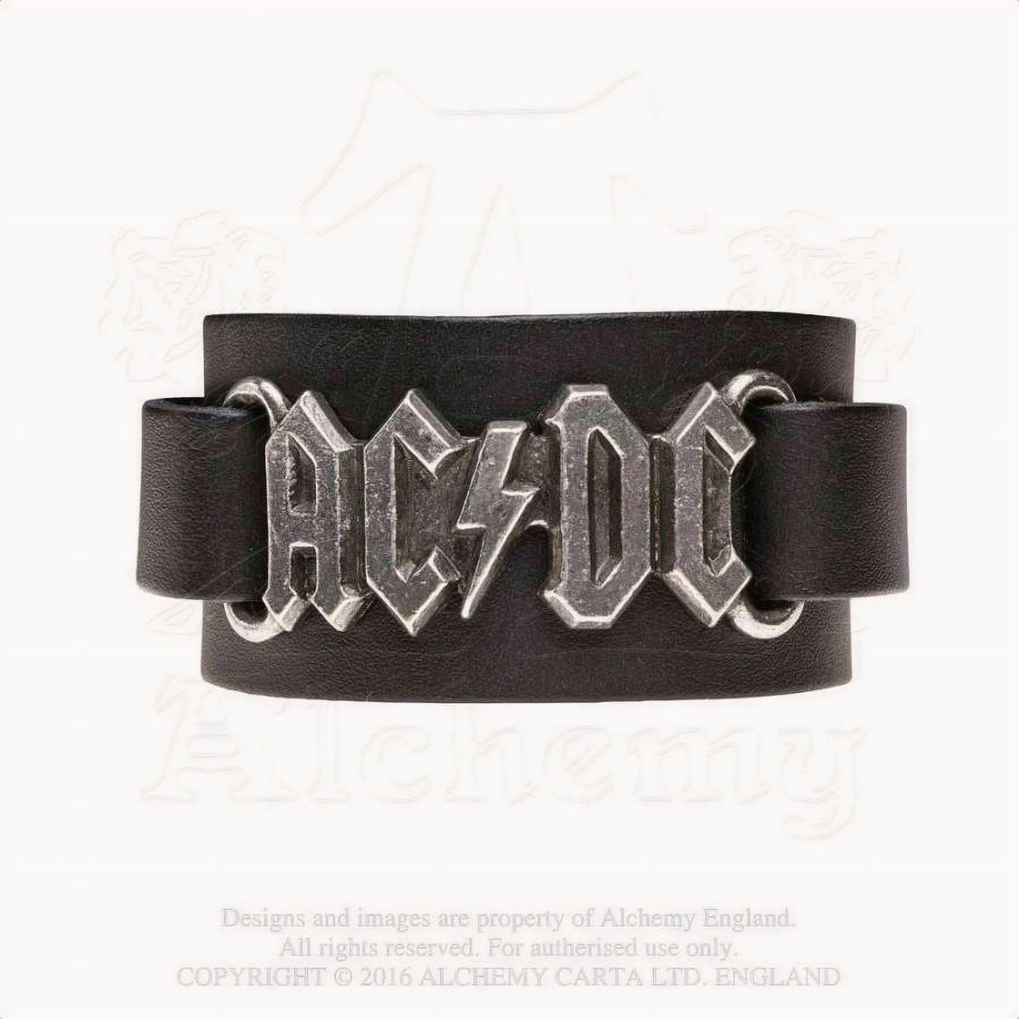 AC/DC Logo Polsband