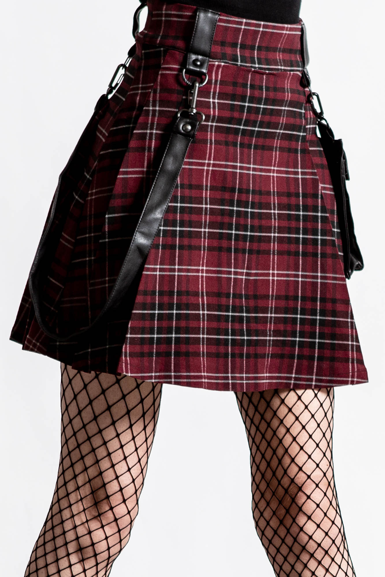 Killstar Gunner Rok Blood Tartan
