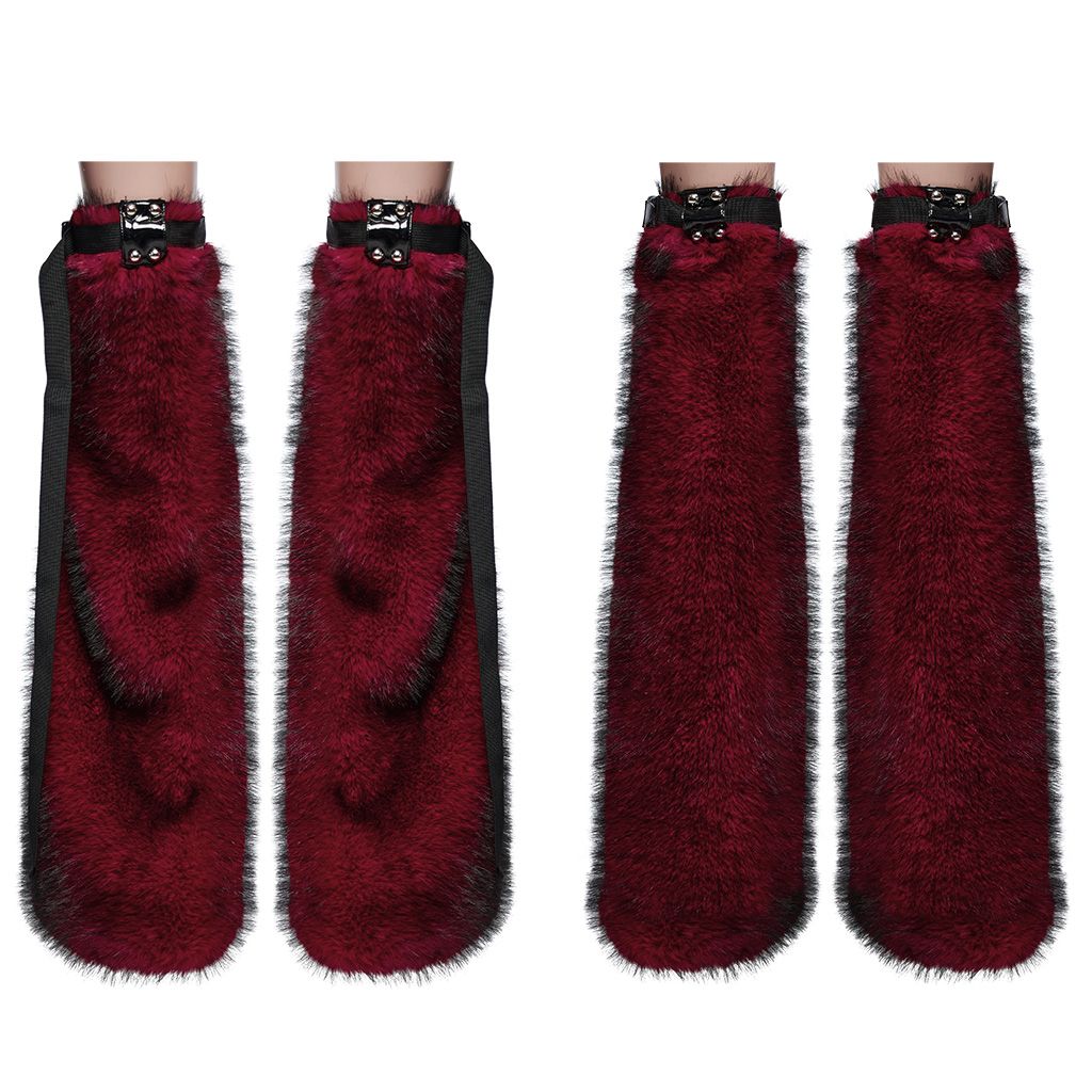 Intrusions Beenwarmers Rood - Zwart