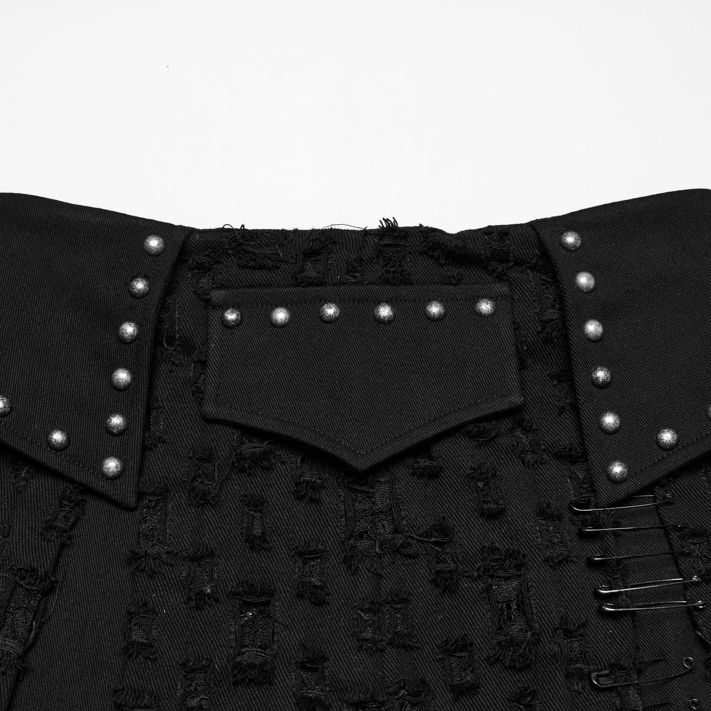 Punk Rave Nowhere To Run Mini Skirt