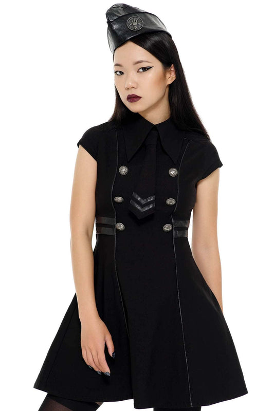 Killstar Black-Ops Jurk Zwart