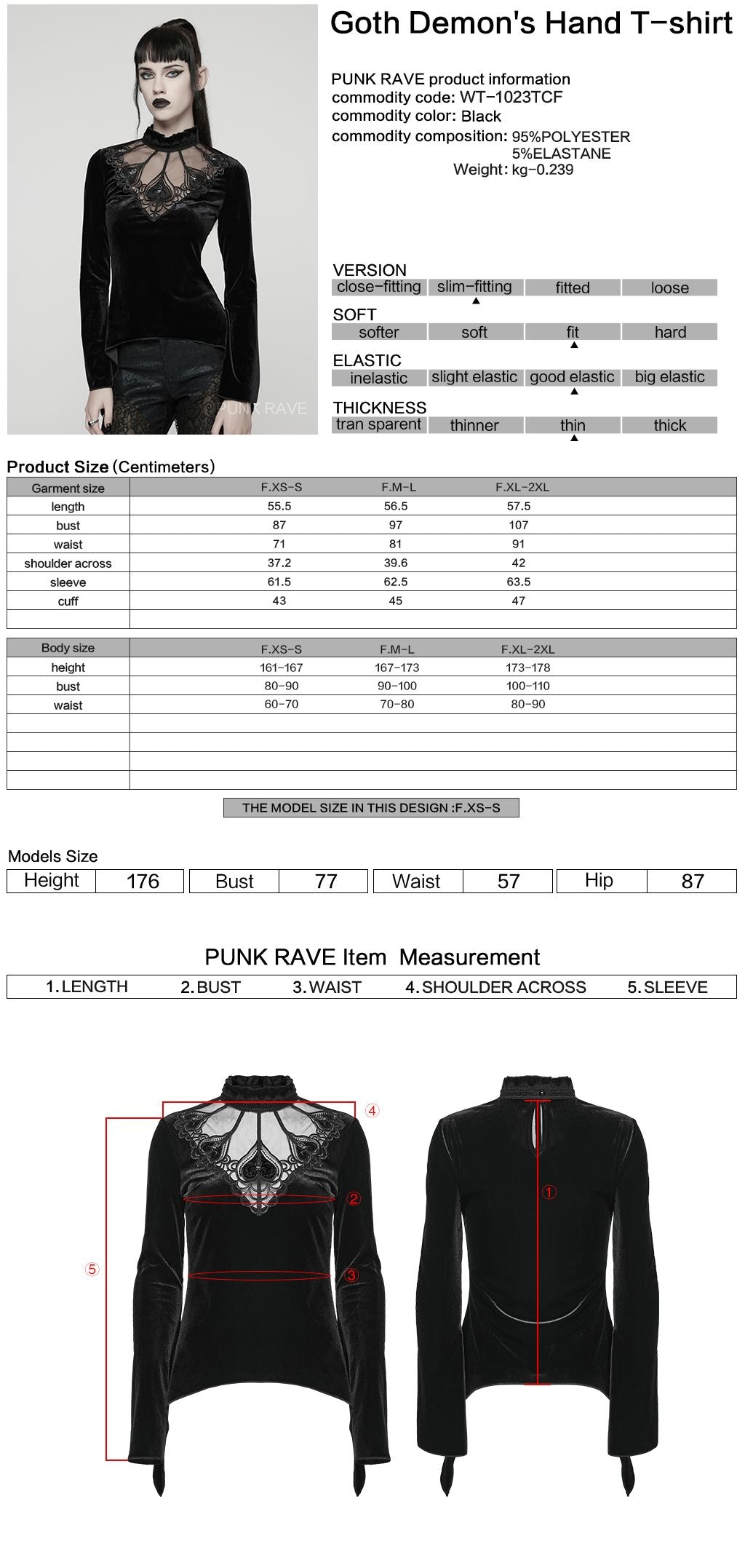 Losing Sense Top Zwart