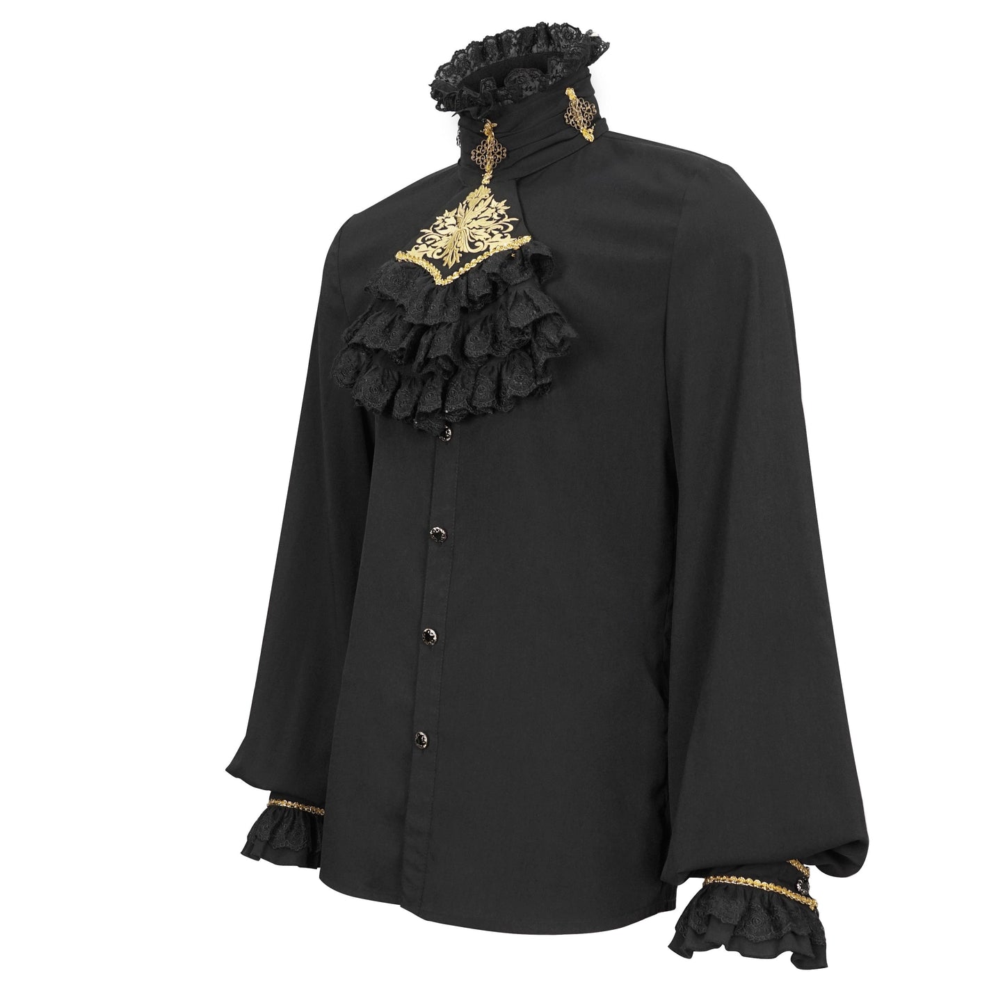 Shine Shirt Zwart