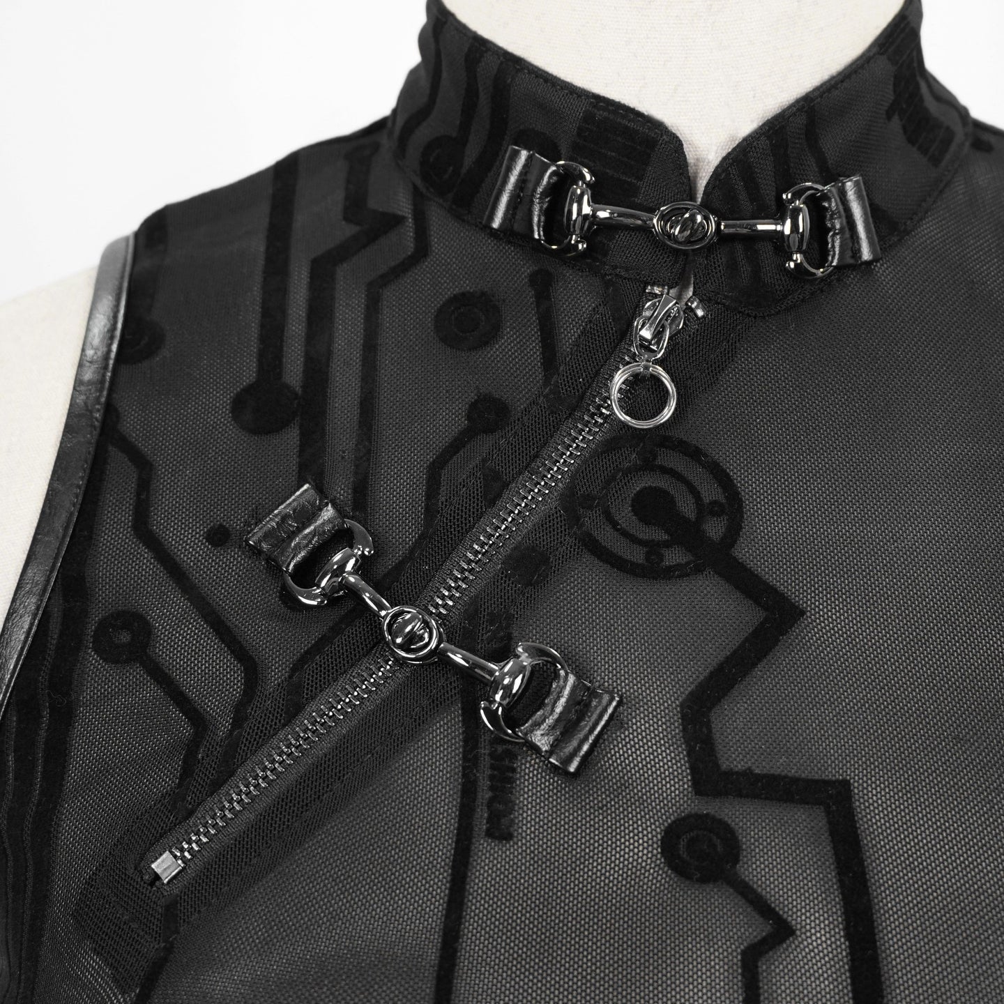 Devil Fashion Circuit Top