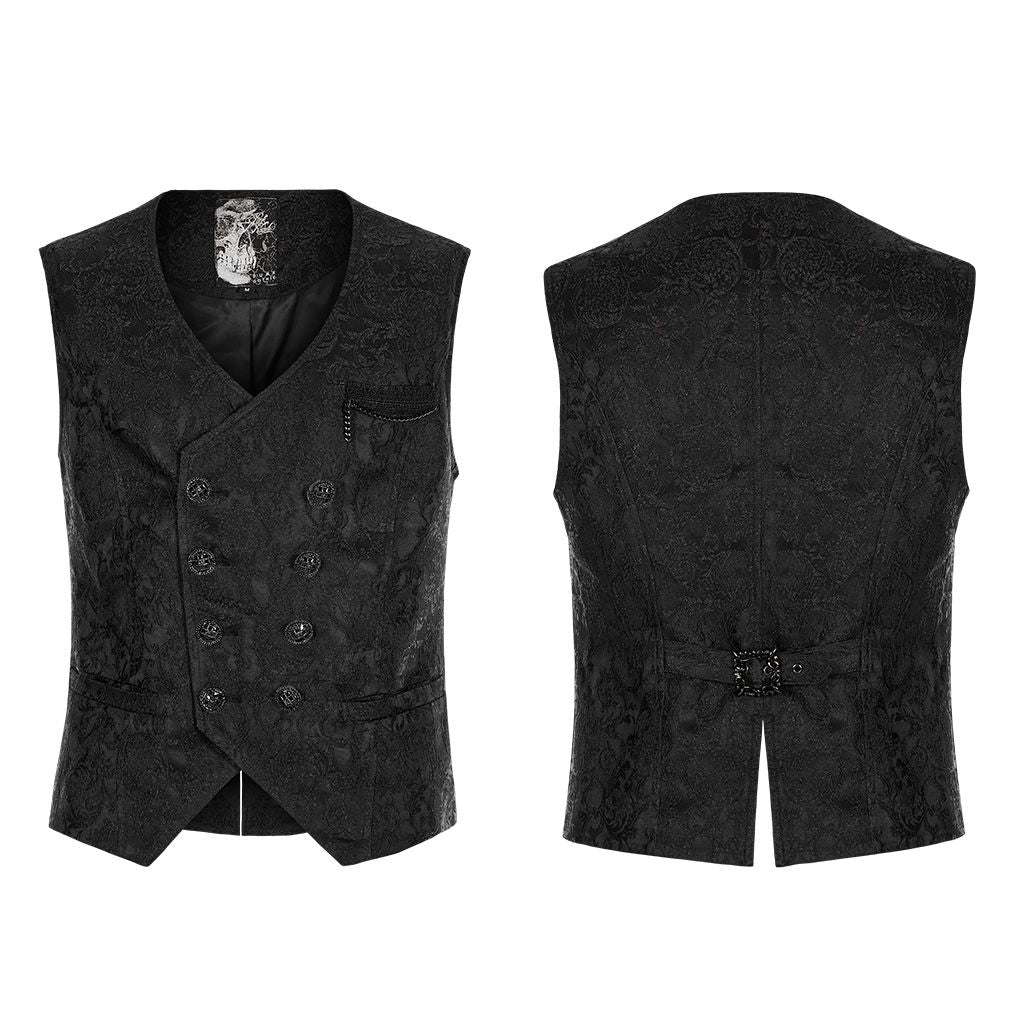 Somebody Waistcoat Black