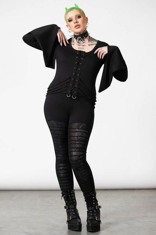 Killstar Faith Long Sleeve Top
