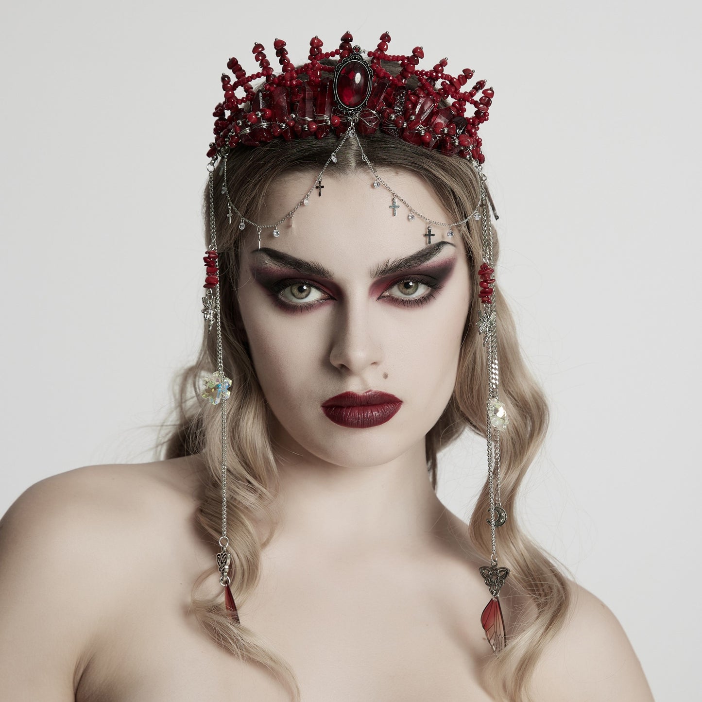 Pixie Kroon Hoofdband Rood