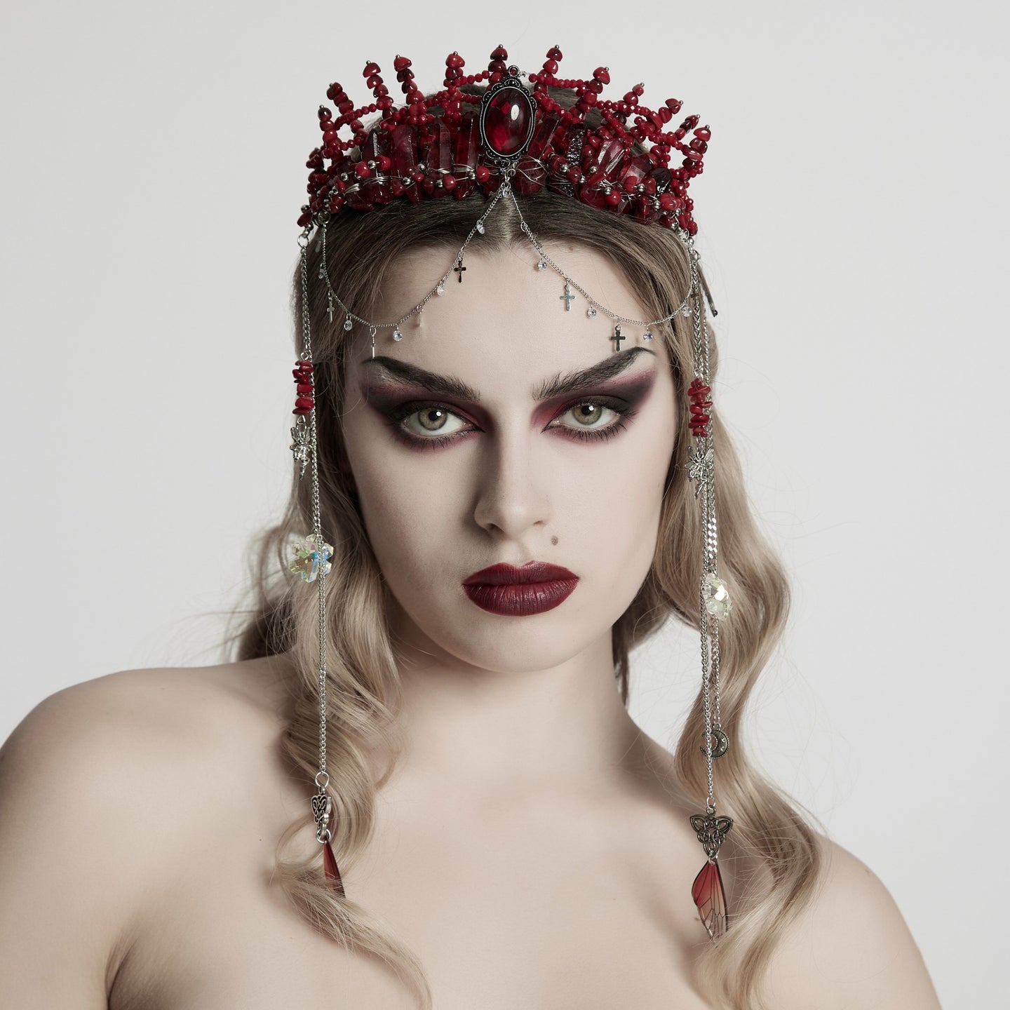 Pixie Kroon Hoofdband Rood
