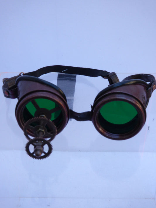 Goggles Telescopic Cog Bronze/Green