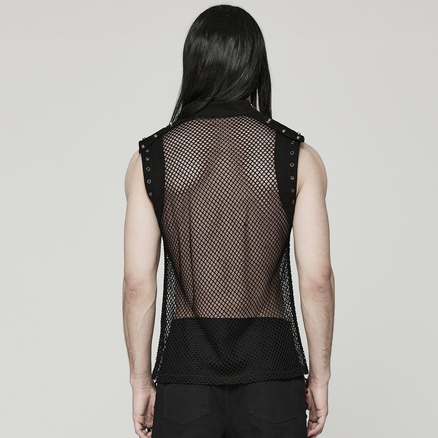 Burning Man Top Zwart